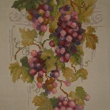 Работа «Риолис "Виноградная лоза" Размер 21*30 см»