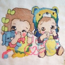 Работа «Niños Jugando»