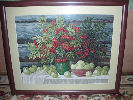 Работа «Яблочный спас.»