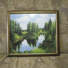 Работа «Водное зеркало»