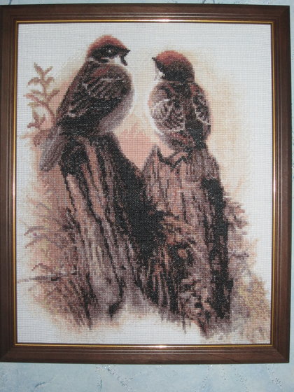 Работа «"Воробушки" журнал Настуня»