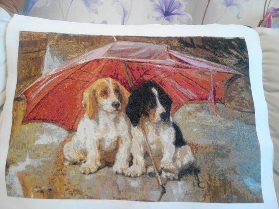 Работа «Под зонтом»