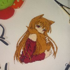 Работа «Что-то из анимэ. Подарок»