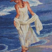 Работа «Paseo por la playa»