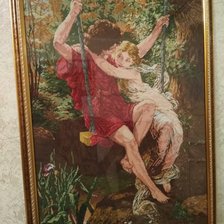 Работа «На качелях»