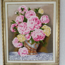 Работа «Пионы»