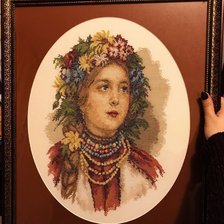 Работа «Русская красавица»