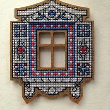 Работа «Морозное окно»