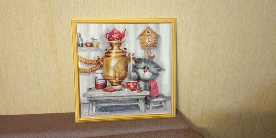 Работа «Вкусный чай из самовара»