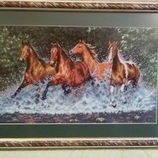 Работа «Бегущие лошади»