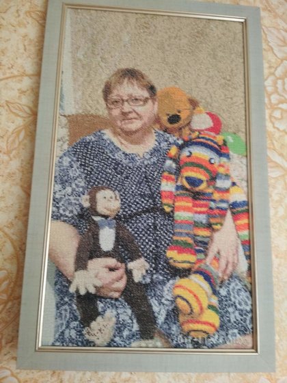 Работа «автопортрет (А вот и Я)»