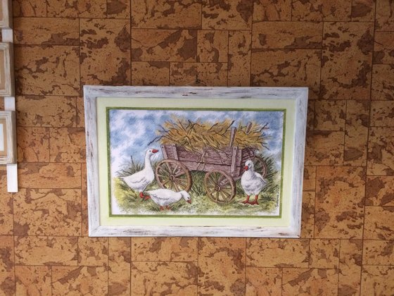 Работа «" Гуси..."»