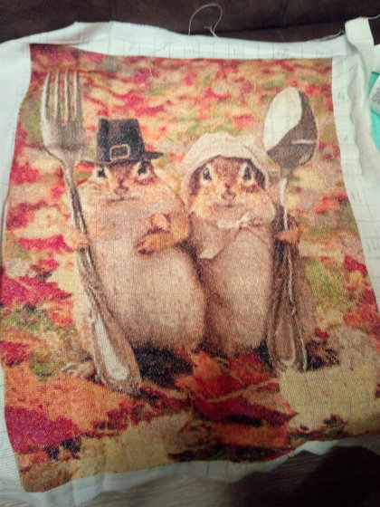 Работа «Бурундучки»