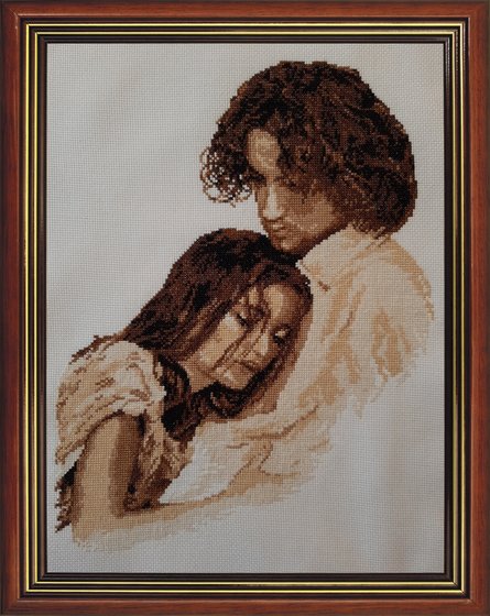 Работа «Серия "Старая фотография" - Двое.»