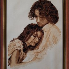 Работа «Серия "Старая фотография" - Двое.»