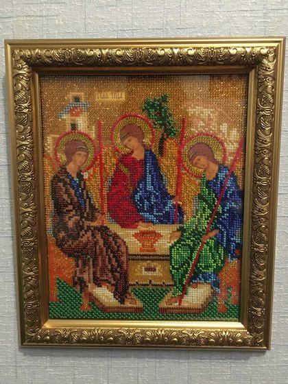 Работа «Святая Троица»