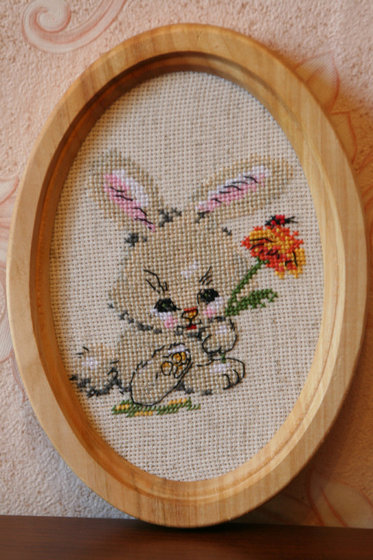 Работа «зайчик»