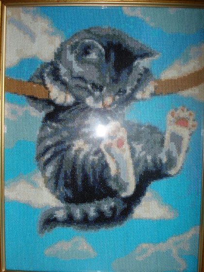 Работа «Котенок»