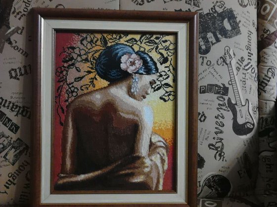 Работа «Девушка»