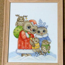 Работа «Совиная семейка.»