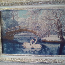 Работа «В зимнем парке»