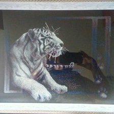 Работа «Белый тигр»