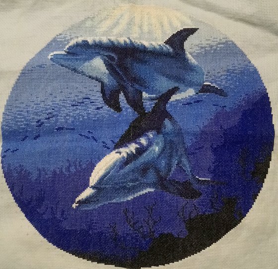 Работа «Дельфины»