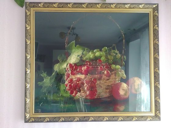 Работа «Корзина винограда»