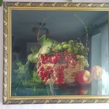 Работа «Корзина винограда»