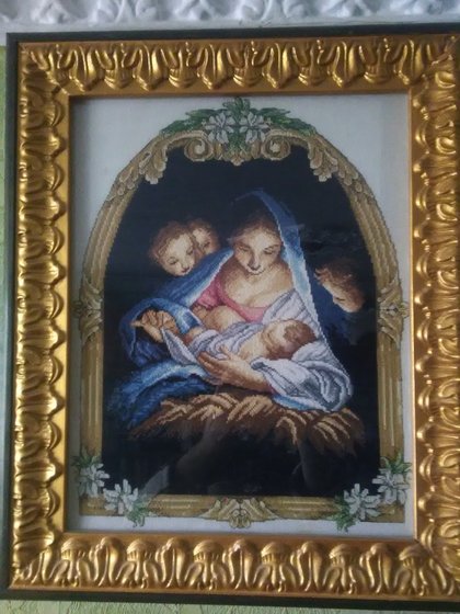 Работа «Мадонна с ребёнком»