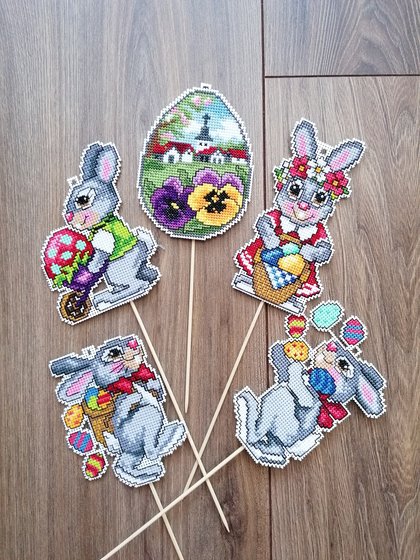 Работа «Wielkanocne ozdoby»