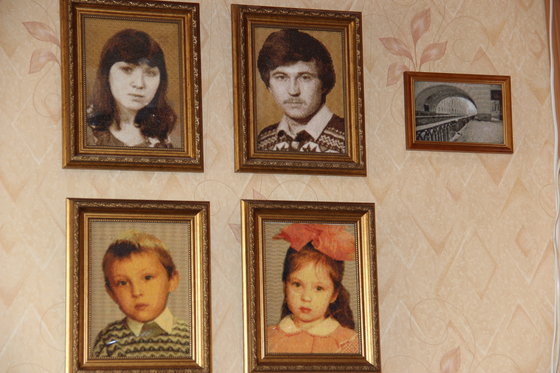 Работа «Наши семейные вышитые фото.»