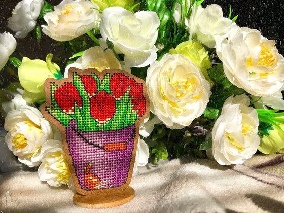 Работа ««Тюльпаны»»