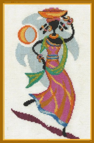 Работа «Дочь Африки»