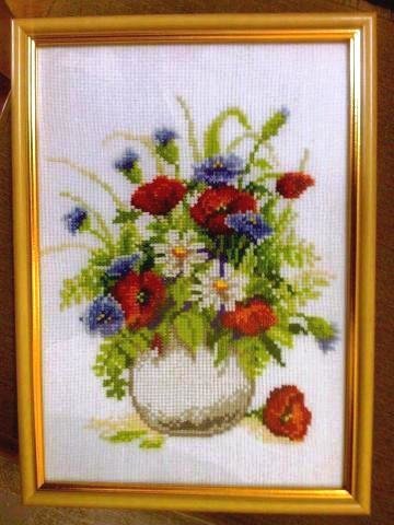 Работа «Летний букет»