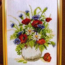 Работа «Летний букет»