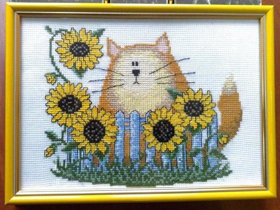 Работа «Подсолнечный кот»