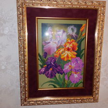 Работа «Ирисы»