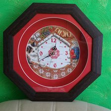 Работа «Часы «Домовенок Поварешкин»»