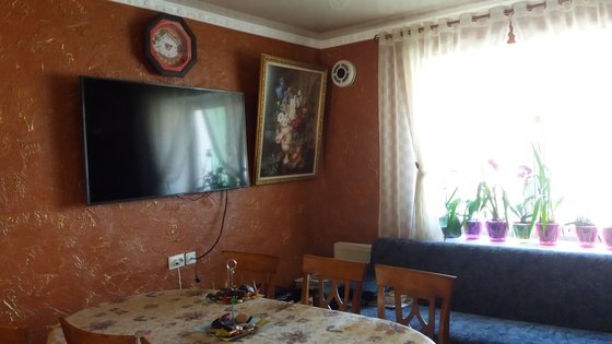 Работа «Часики в интерьере»