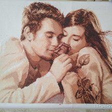 Работа «Влюбленные»