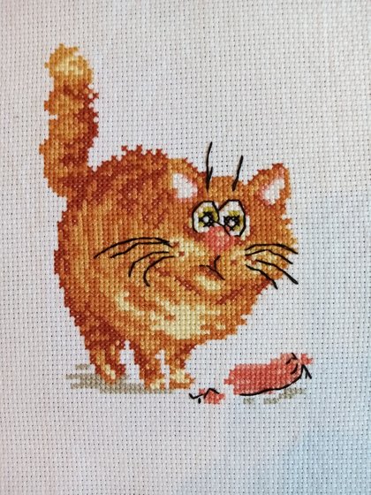 Работа «Кот»