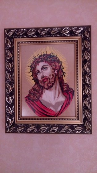 Работа «Ісус в терновому вінку»