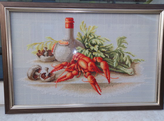 Работа «Натюрморт с раками от "Лука С"»