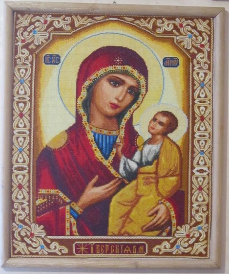 Работа «Иверская Богородица»