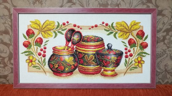 Работа «Хохлома»