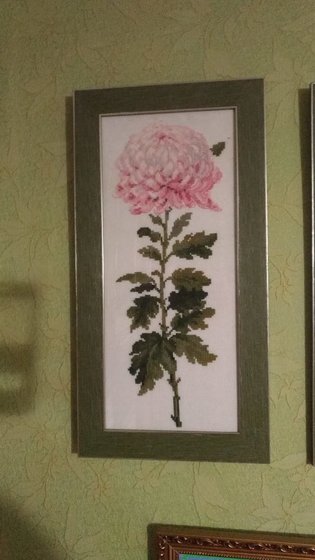 Работа «Хризантема»