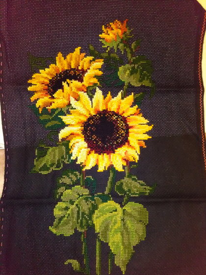 Работа «Подсолнухи»