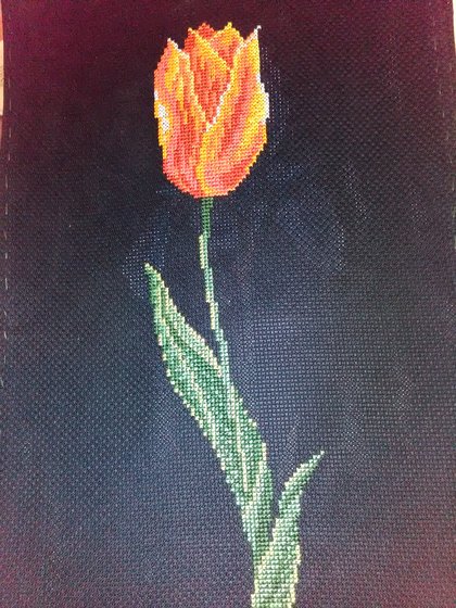 Работа «Тюльпан»