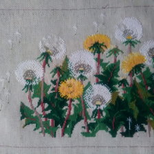 Работа «Одуванчики»